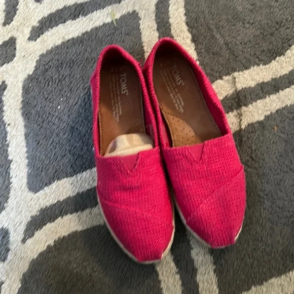 Red womens toms best sale